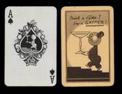 Old Advertising playing cards Gaymer Cider circa 1950