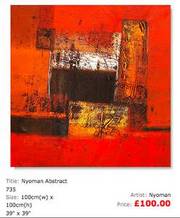 Sale Nyoman Abstract Painting