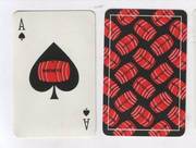 Advertising Playing cards Watney's red Barrel beer
