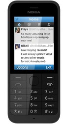 Nokia 220 Black  (Silver-66785)