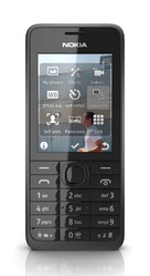 Nokia 301 Black  Silver-66802