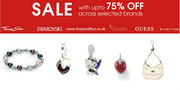 Big Christmas Sale – up to 75% off on selected Brands at The Jewel Hut