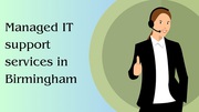 Managed IT support services in Birmingham